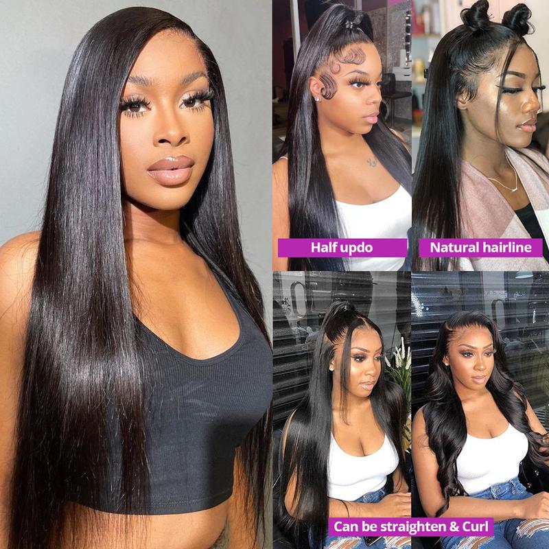 250 Density Human Hair Wigs Blonde 613 Lace Front Wigs 13x6 Straight Human Hair Lace Frontal Wig Brazilian Hair Wigs for Women