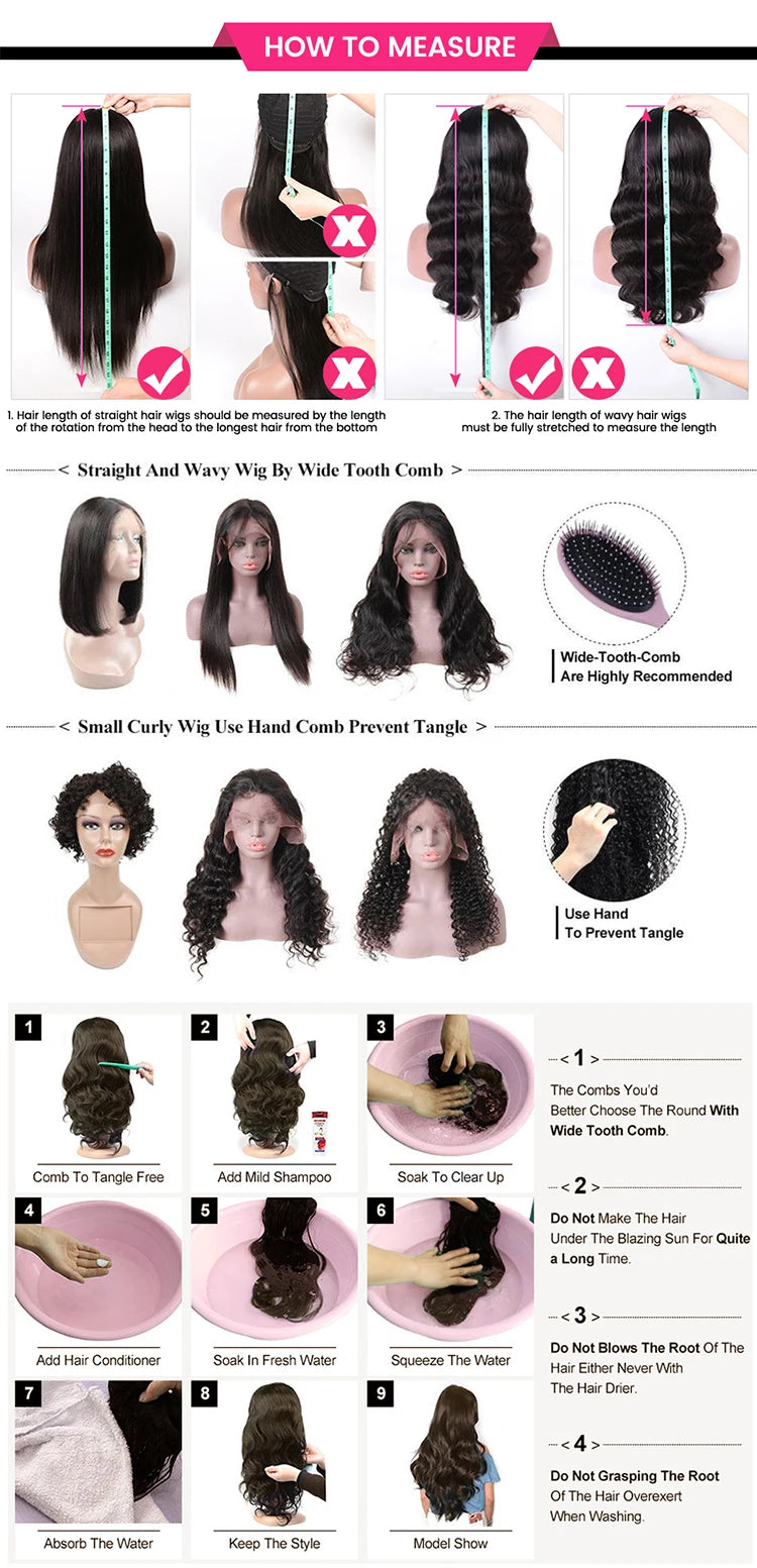 YAWAWE Glueless Wig Prebleached Knots Real Scalp Preplucked hairline Ready To Wear Go Wigs Precut Lace Water Wave Glueless Wigs