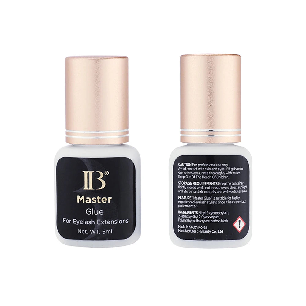 Original IB Lash Glue Super Plus Hyper Bond New Master Glue I-Beauty Eyelash Extension Adhesive Long Lasting Fast Dry Korea Glue
