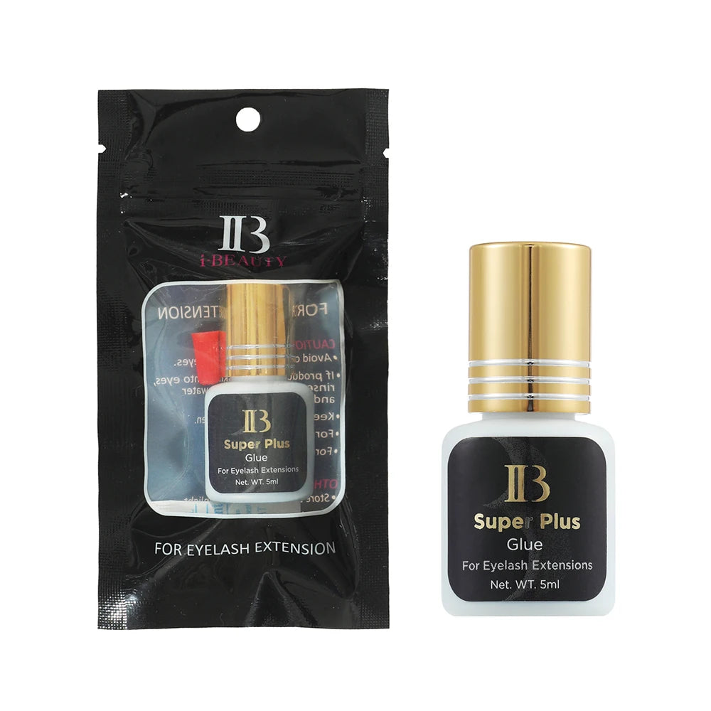 Original IB Lash Glue Super Plus Hyper Bond New Master Glue I-Beauty Eyelash Extension Adhesive Long Lasting Fast Dry Korea Glue