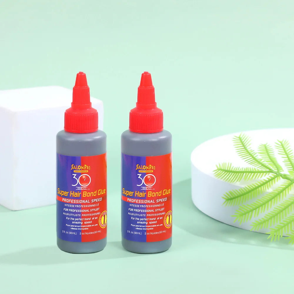 30ml/60ml Waterproof Glue For Hair Wig Glue For Lace Front Wig/Closure/Hair Extension And Remover Super Bonding Adhesive Glue