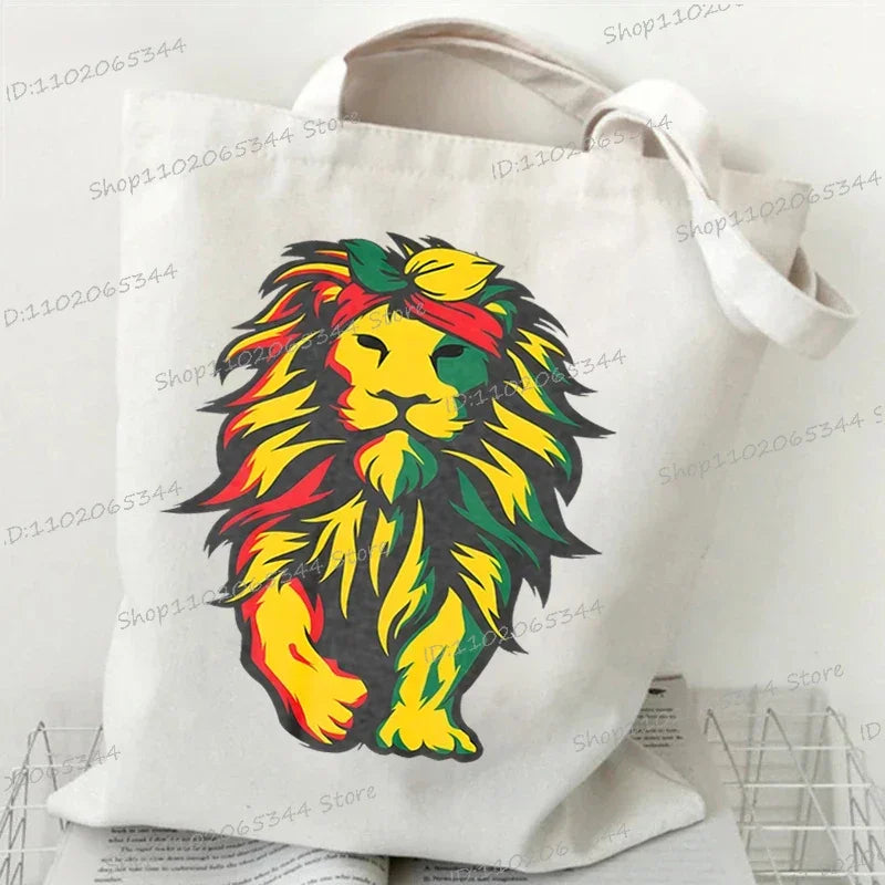 "Juneteenth Is My Independence Day" Women's Canvas Tote Bag Black Girl Cartoon Shopping Bag Black History Culture Shoulder Bag