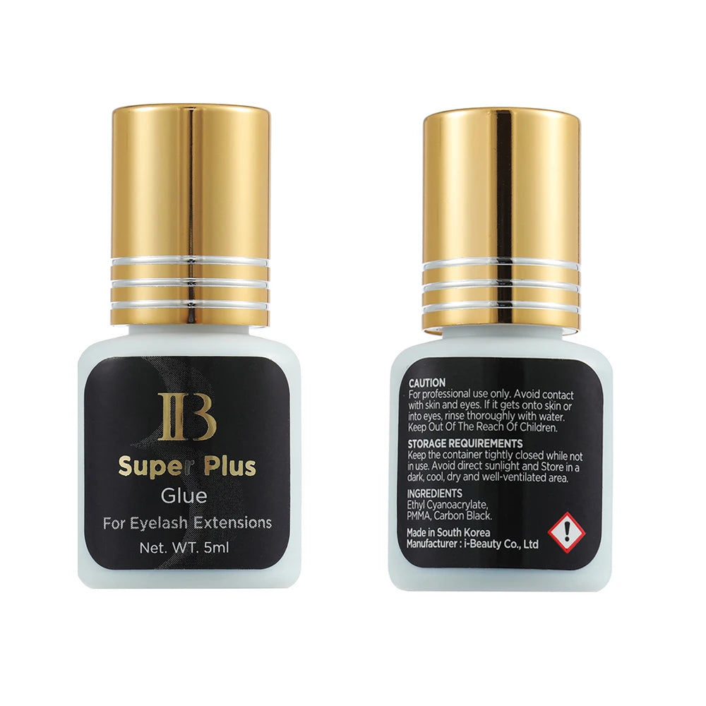Original IB Lash Glue Super Plus Hyper Bond New Master Glue I-Beauty Eyelash Extension Adhesive Long Lasting Fast Dry Korea Glue