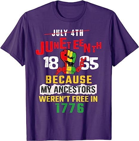 Juneteenth T-Shirt Women Juneteenth Shirts African American Tee Black Freedom Day Pride Graphic Outfits Cotton Short Sleeve Tops