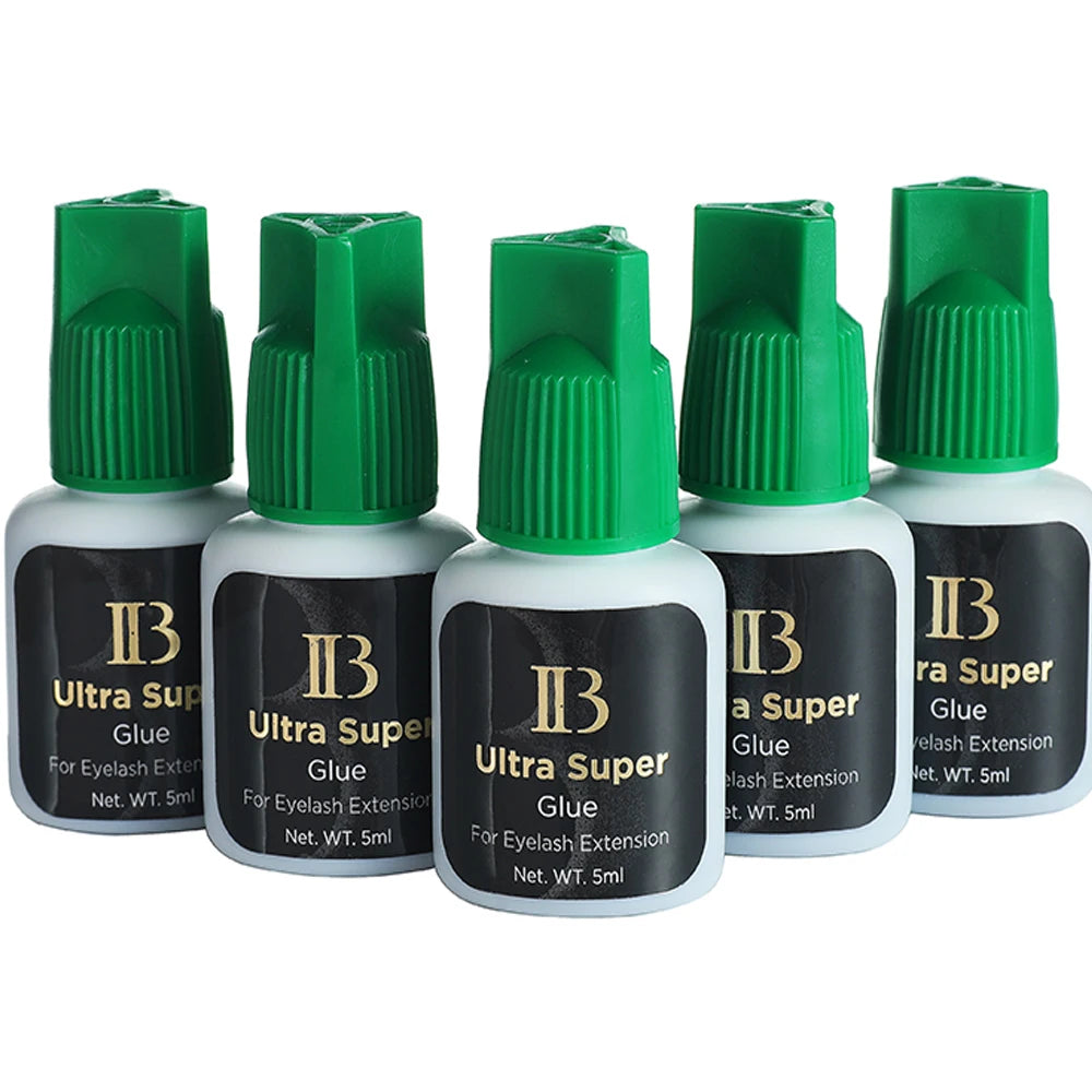 Original IB Lash Glue Super Plus Hyper Bond New Master Glue I-Beauty Eyelash Extension Adhesive Long Lasting Fast Dry Korea Glue