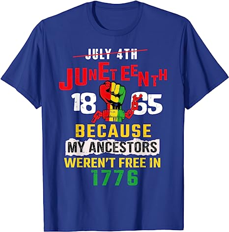 Juneteenth T-Shirt Women Juneteenth Shirts African American Tee Black Freedom Day Pride Graphic Outfits Cotton Short Sleeve Tops
